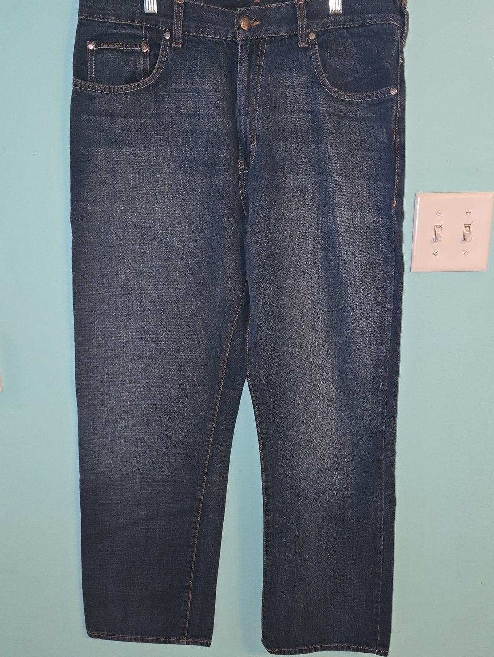 Calvin Klein Dark Indigo Straight Jeans
